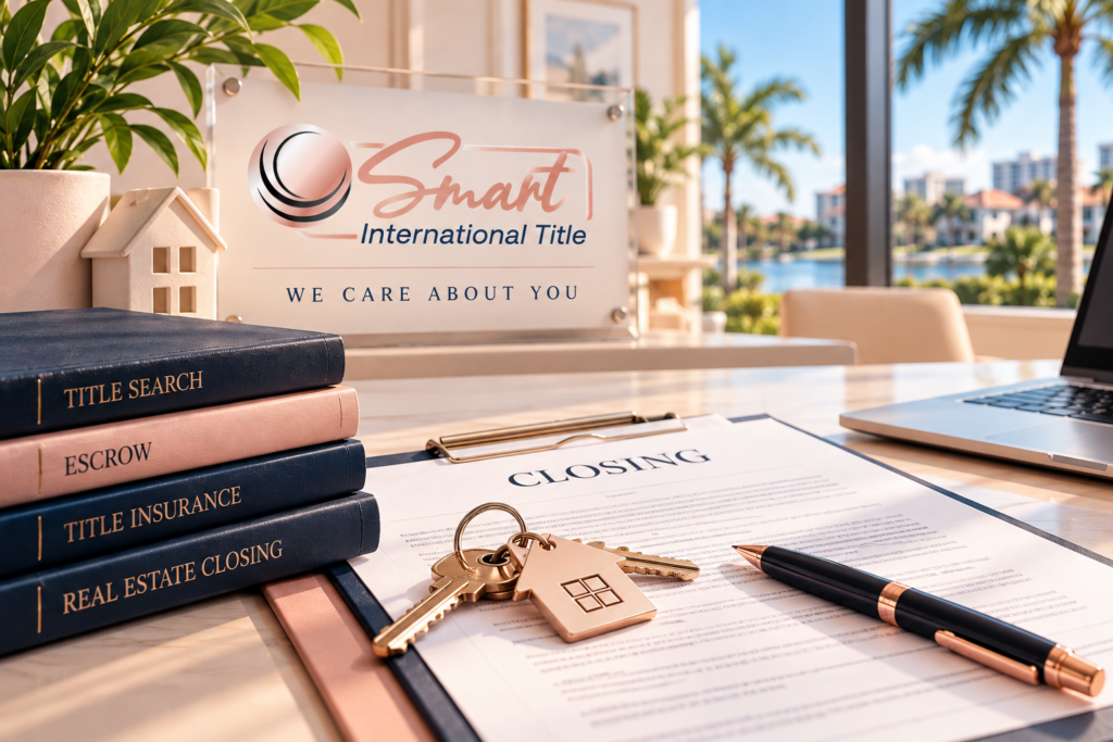 Florida title and escrow services by Smart International Title